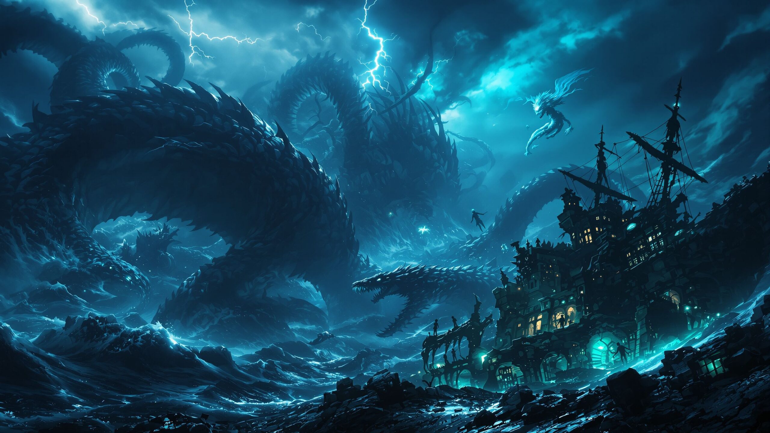The Most Terrifying Aquatic Monsters from Myth and Legend